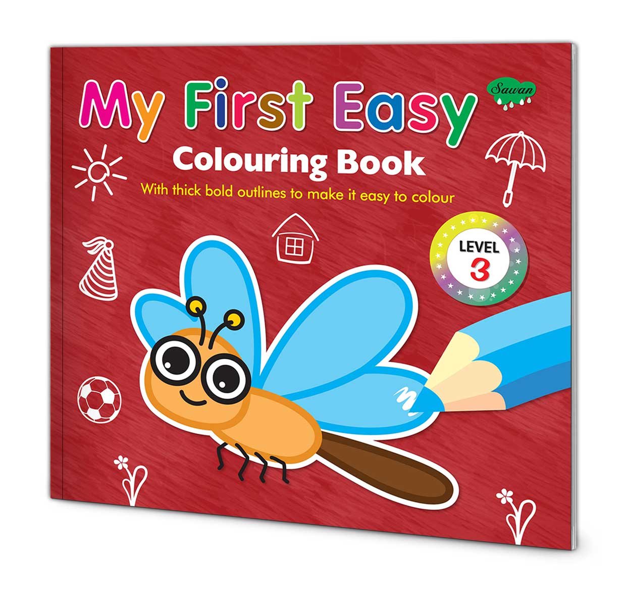 My First Easy Colouring Book ?Level 3